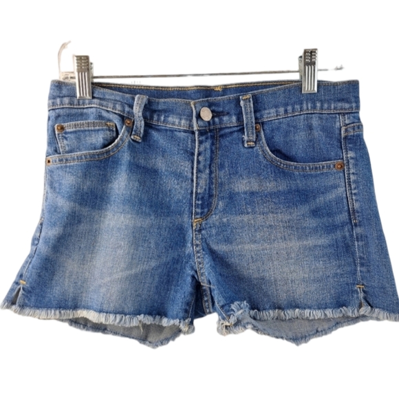 Gap 1969 Pants - Gap 1969 Women's Denim Distressed Blue Shorts Size 27